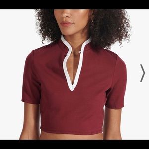 STAUD
KIKI TOP
TAWNY / PORT/ WHITE (L)